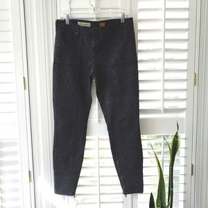 Jacquard Skinny Jeans from Pilcro and the Letterpress SZ 29